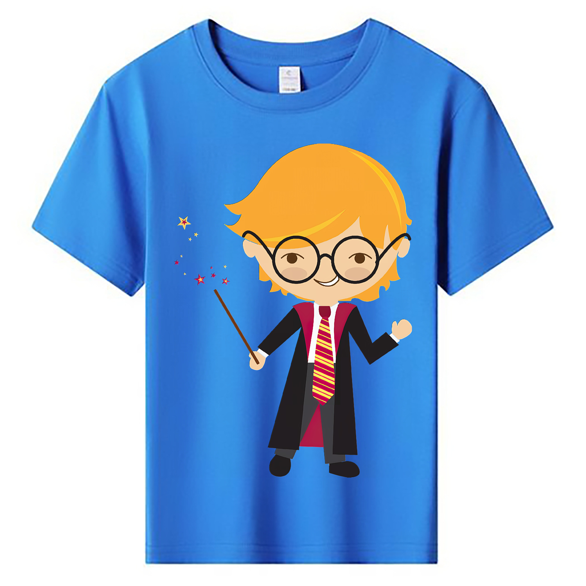 （画像用） Harry Potter ハリー・ポッターシリーズ 綿100％キッズTシャツ（フロントプリント）